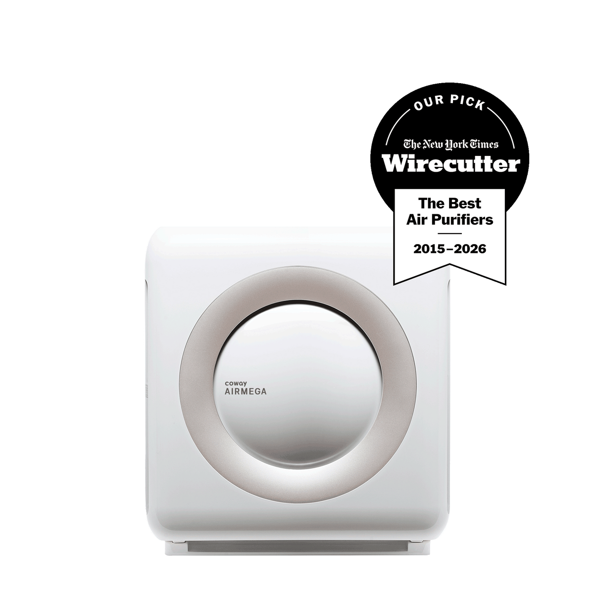Coway Airmega Mighty AP-1512HH room air purifier in white